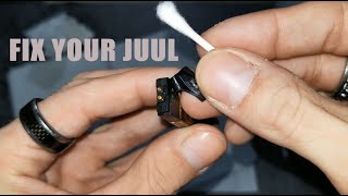 HOW TO FIX YOUR JUUL / Not Hitting / Battery Problems / Not Charging ?