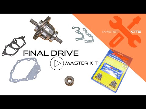 Classic Mini Cooper Cross Pin Heavy Duty Diff and 3.10 Final Drive JET Master Kit