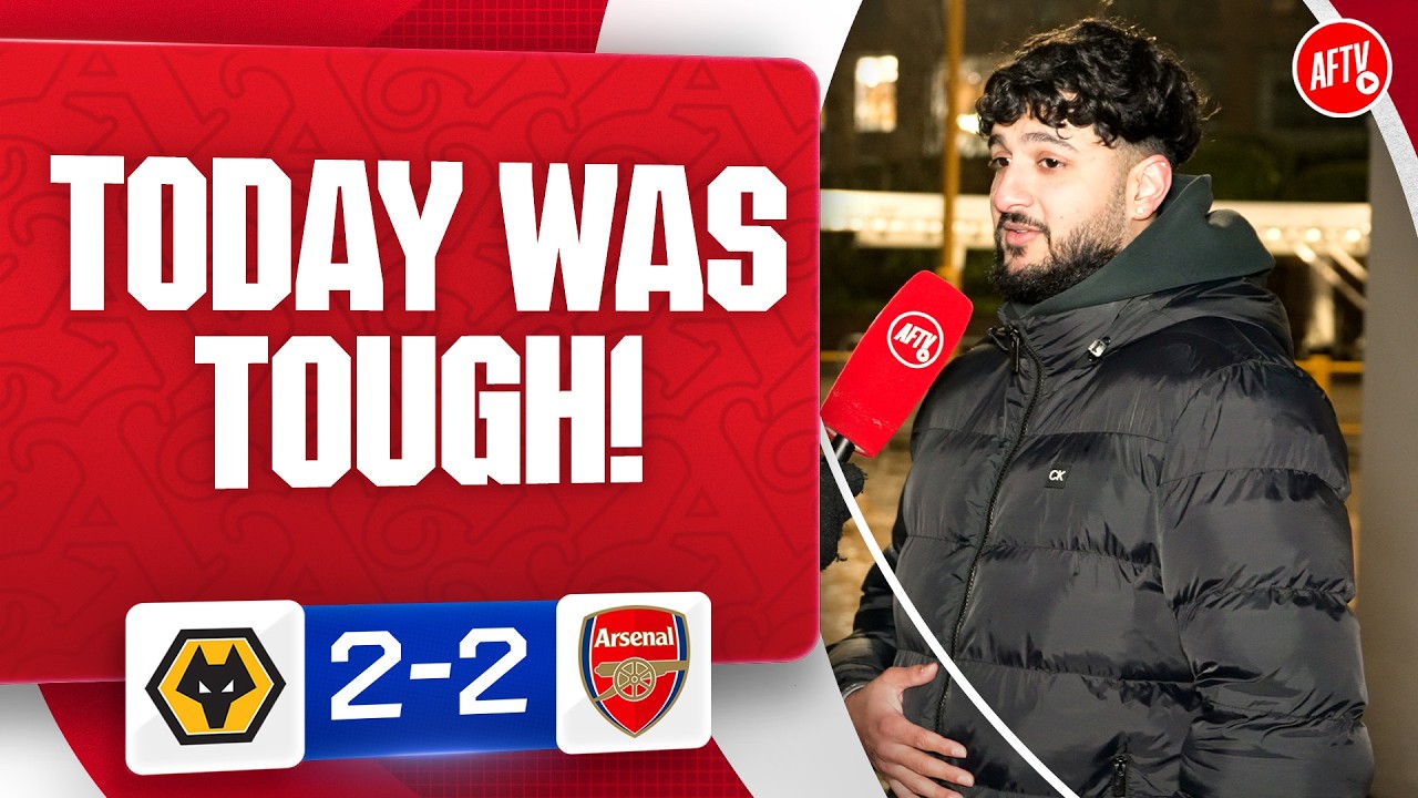 Today Was Tough! | Wolves 2-2 Arsenal