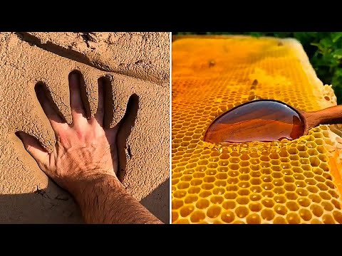Oddly Satisfying Video With Calming Deep Sleep Music - Stress Relief & Meditation #66