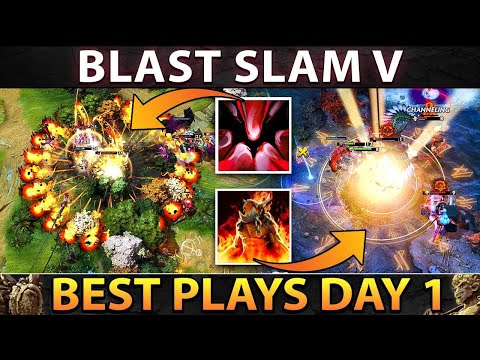 BLAST Slam V Dota 2 BEST Plays - Day 1 [Group Stage]