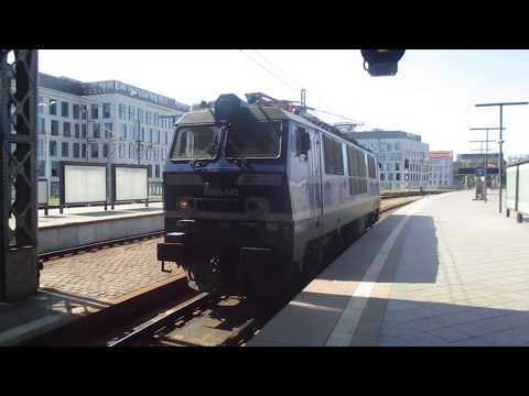 EP09-042 (EU: 150 041-8) manewruje na WR.GŁ. od iC 3810 "MATEJKO" (PRZEM.GŁ.-ŚWiN.)