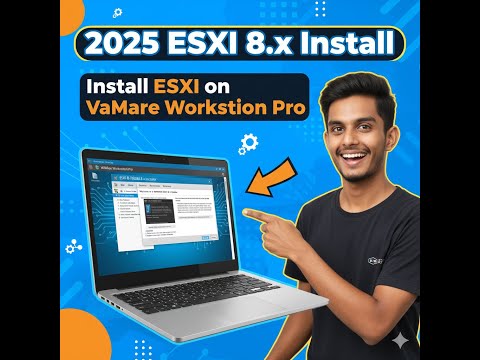 Install VMware ESXi 8.0 on VMware Workstation Pro | Step by Step