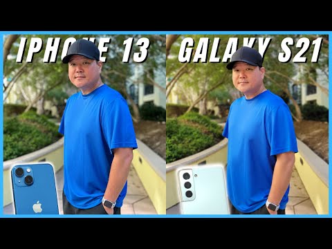 iPhone 13 vs Samsung Galaxy S21 Camera Comparison