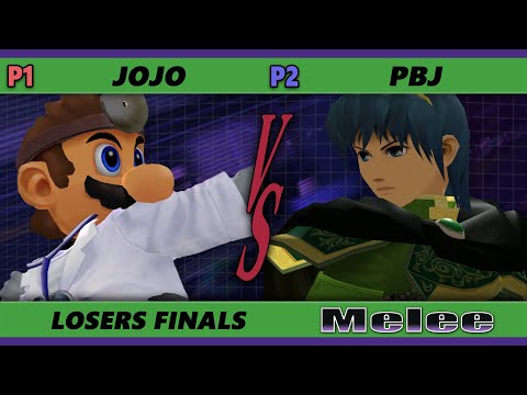 S@X 450 Losers Finals - JoJo (Dr. Mario) Vs. PBJ (Marth) Smash Melee - SSBM