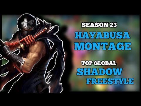 SUPER AGGRESSIVE HAYABUSA MONTAGE | RANK HIGHLIGHTS | SHADOW FREESTYLE | PERFECT SHADOW - MLBB