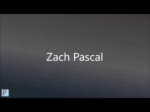 How to Pronounce Zach Pascal