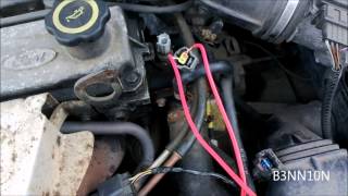 Ford Escort Fan Not Working and Temperature Gauge not working Cheat Fix Remedy How to