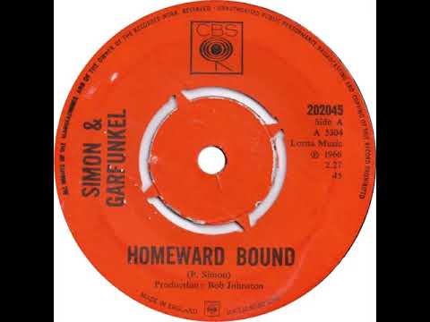 UK New Entry 1966 (88) Simon & Garfunkel - Homeward Bound