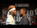JARRETT HURD VS AUSTIN TROUT FACE OFF VIDEO- FINAL PRESS CONFERENCE