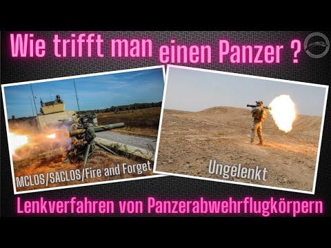 Wie trifft man einen Panzer ? - Lenkverfahren von Panzerabwehrflugkörpern