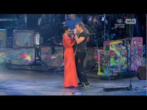 Coldplay and Rihanna - Princess of China live at Paralympics Games 2012 London HD Best Performance