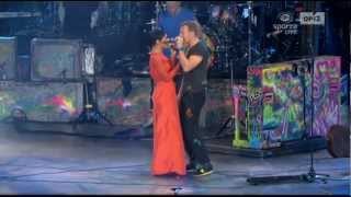 Coldplay and Rihanna - Princess of China live at Paralympics Games 2012 London HD Best Performance