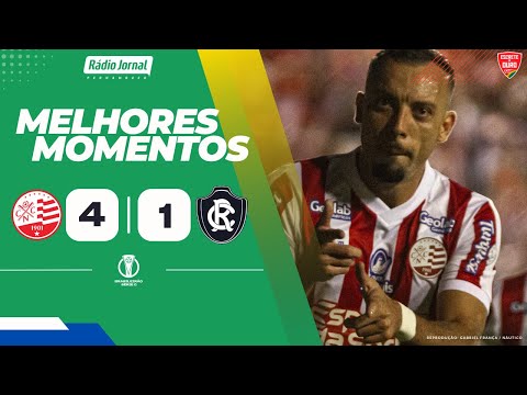 NÁUTICO 4 X 1 REMO - Melhores Momentos - Série C Campeonato Brasileiro - 25 05 2024