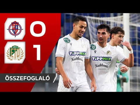 Fizz Liga: Nyíregyháza Spartacus–ETO FC 0–1 | összefoglaló