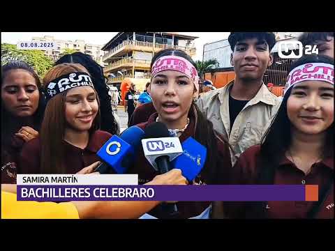 Bachilleres mirandinos celebraron con la Ruta Live