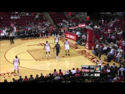[10.5.13] Omri Casspi - Block vs Pelicans (Preseason)