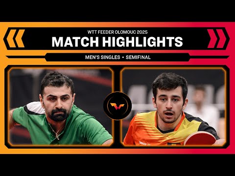 Noshad Alamiyan vs Vladislav Ursu | MS SF | WTT Feeder Olomouc 2025