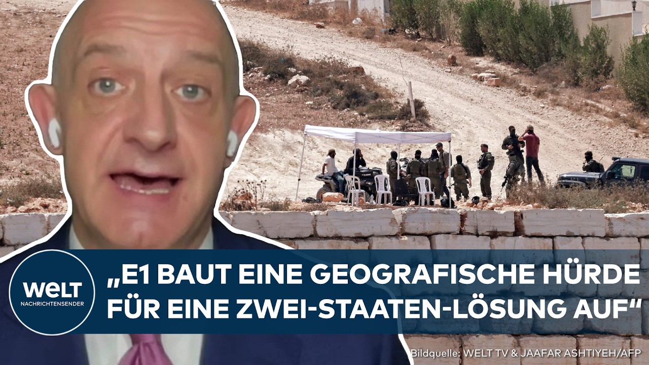 WESTJORDANLAND: Experte warnt! Mit diesem Projekt verzockt Israel die Chance auf Zwei-Staaten-Lösung