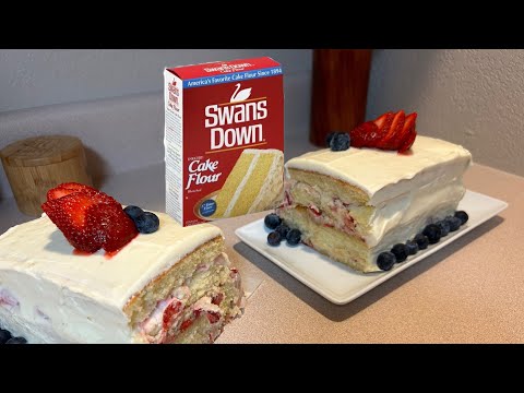 Make Your Own Version of “Swans Down Cake Flour” For Your Next Cake or Cupcakes #eatathomeck