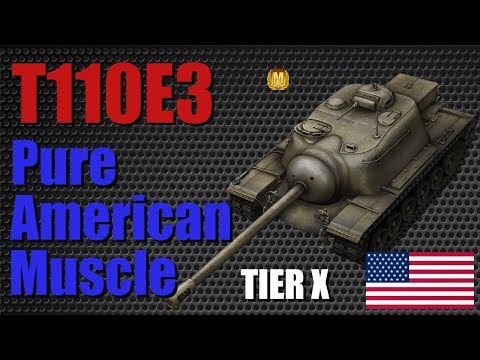 T110E3 / 6602 Damage 3 Kills / Pure American Muscle / Tier X / World Of Tanks Blitz