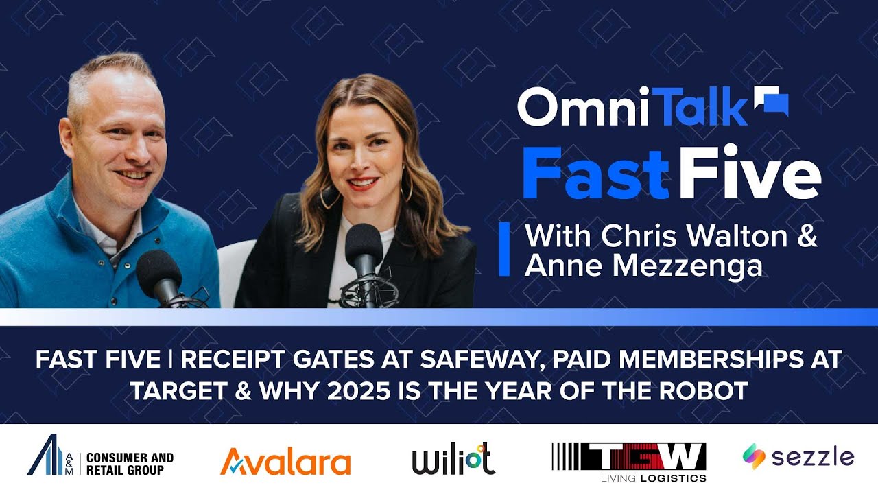 Receipt Gates At Safeway, Paid Memberships At Target & Why 2025 Is The Year Of The Robot