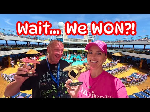 Thumbnail for Carnival Vista Sea Day! Legend of Lido, JiJi's Free Lunch, Lobster Dinner & White Hot Night Party!