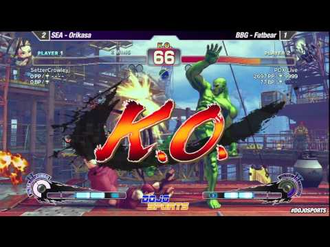 DojosporstW3 AE2012 - SEA vs BBG - 04 - Orikasa vs Fatbear