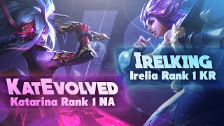 PARFAITEMENT JOUÉ - KATEVOLVED VS IRELKING (#1 Irelia KR) - PANDORE REVIEW