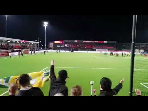 Reactie uitvak fortuna Sittard na 1-0 van Eindhoven tegen nec