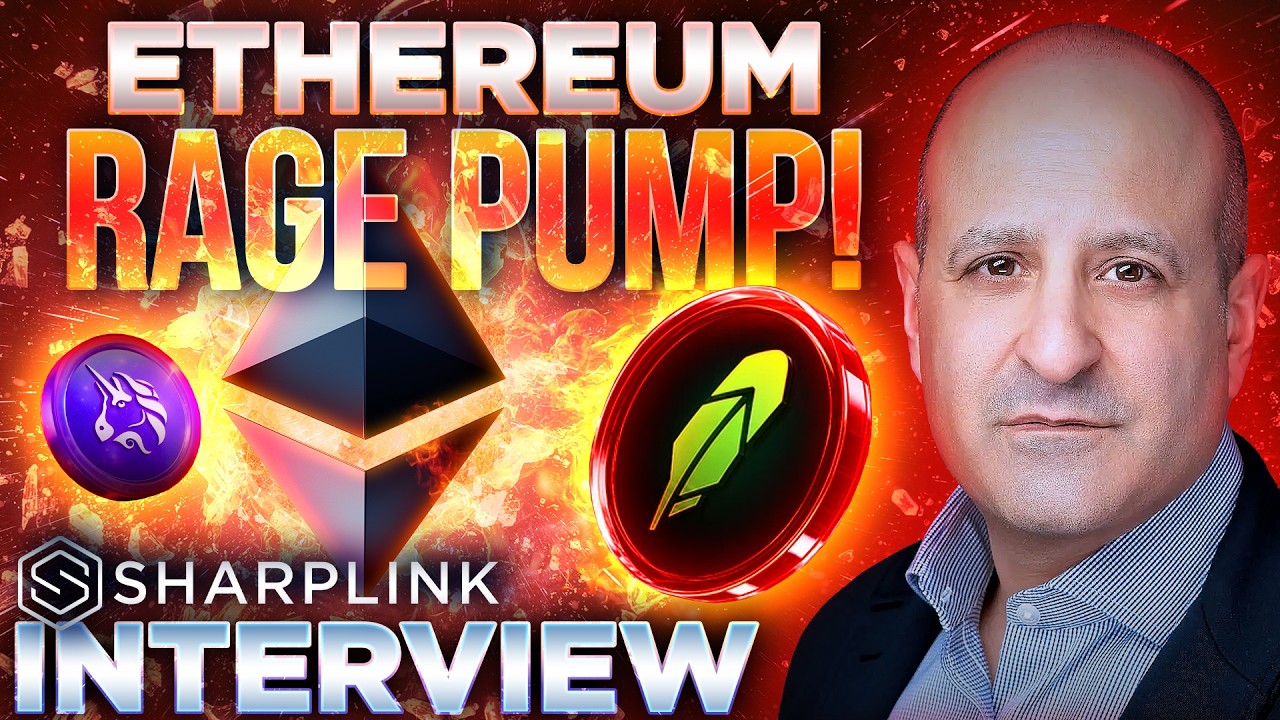 Ethereum Sentiment Skyrockets!🚀Sharplink CEO INTERVIEW