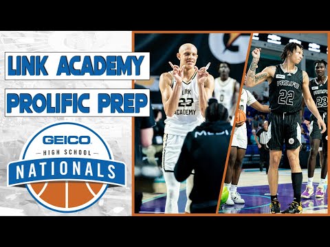 Link Academy vs. Prolific Prep - 2022 GEICO Nationals semifinals ESPN Broadcast Highlights