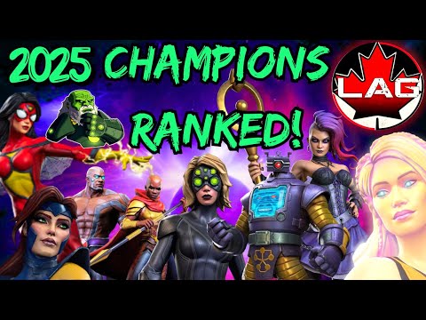 Top 12 BEST 2025 Champions RANKED!! (So Far) Worst To Best! January To June Champ Releases! - MCOC