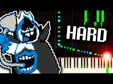 CHAOS KING from DELTARUNE - Piano Tutorial