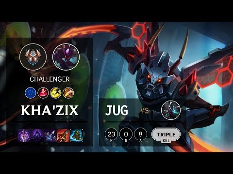Kha'Zix Jungle vs Ekko - EUW Challenger Patch 10.12