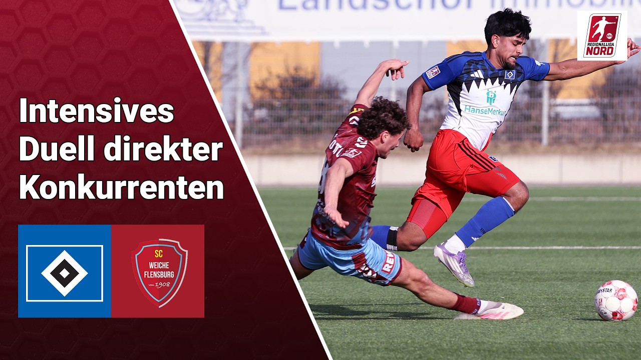 Hamburger SV II U23 vs SC Weiche Flensburg 08 Highlights