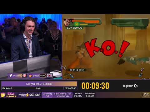 Dragon Ball Z: Budokai [Any%] by ThaRixer - #ESASummer25