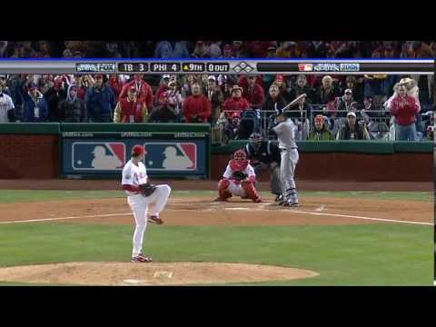 MLB 2008 World Series Game5 Brad Lidge 2nd Save