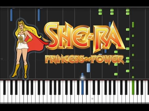 She-Ra - Theme Song [Synthesia Tutorial]
