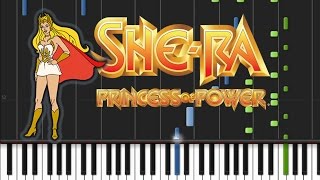 She-Ra - Theme Song [Synthesia Tutorial]