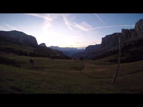 GoPro TimeLapse - Alba dal Passo Gardena