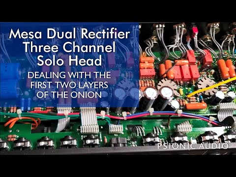 Mesa Dual Rectifier Three Channel Solo Head | Dealing with the First Two Layers of the Onion