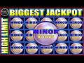 UNBELIEVABLE BIGGEST MINOR JACKPOT I HIT ON HIGH LIMIT MAGIC PEARL SLOT MACHINE