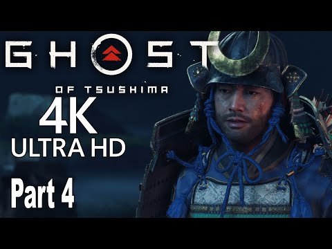 Ghost of Tsushima - Walkthrough Part 4 No Commentary [4K]