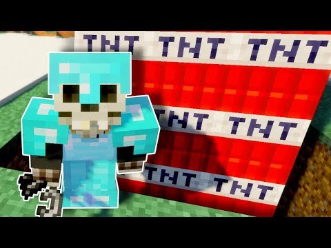 We TNT to the Bottom of the World! - Minecraft Multiplayer Gameplay
