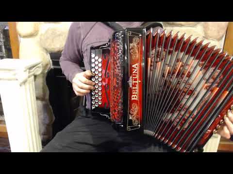 BELTSONSOLRD - Red Shadow Beltuna Sonora Luxe Pro Diatonic Button Accordion GCF MMMM 33 12 $3499