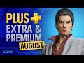 PlayStation Plus Extra & Premium New Games - August 2022