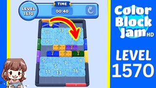 Solusi Level 1570 Color Block Jam