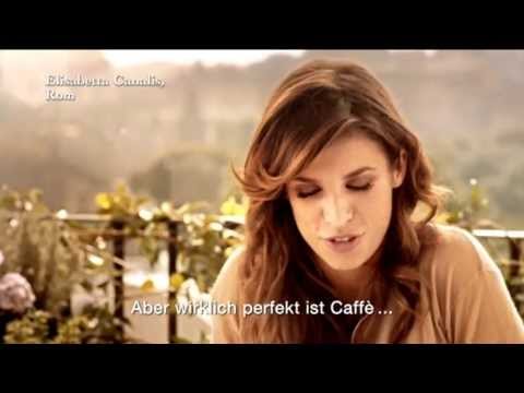 Giotto Caffè solo con Giotto Werbung 2013 mit Elisabetta Canalis