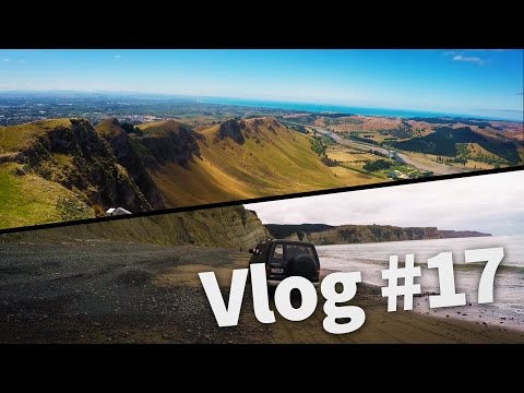 DRIVING ON THE BEACH AT HIGHTIDE - Travel New Zealand - Vlog #17 Video